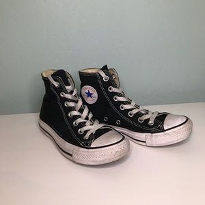 Black Hightop Converse